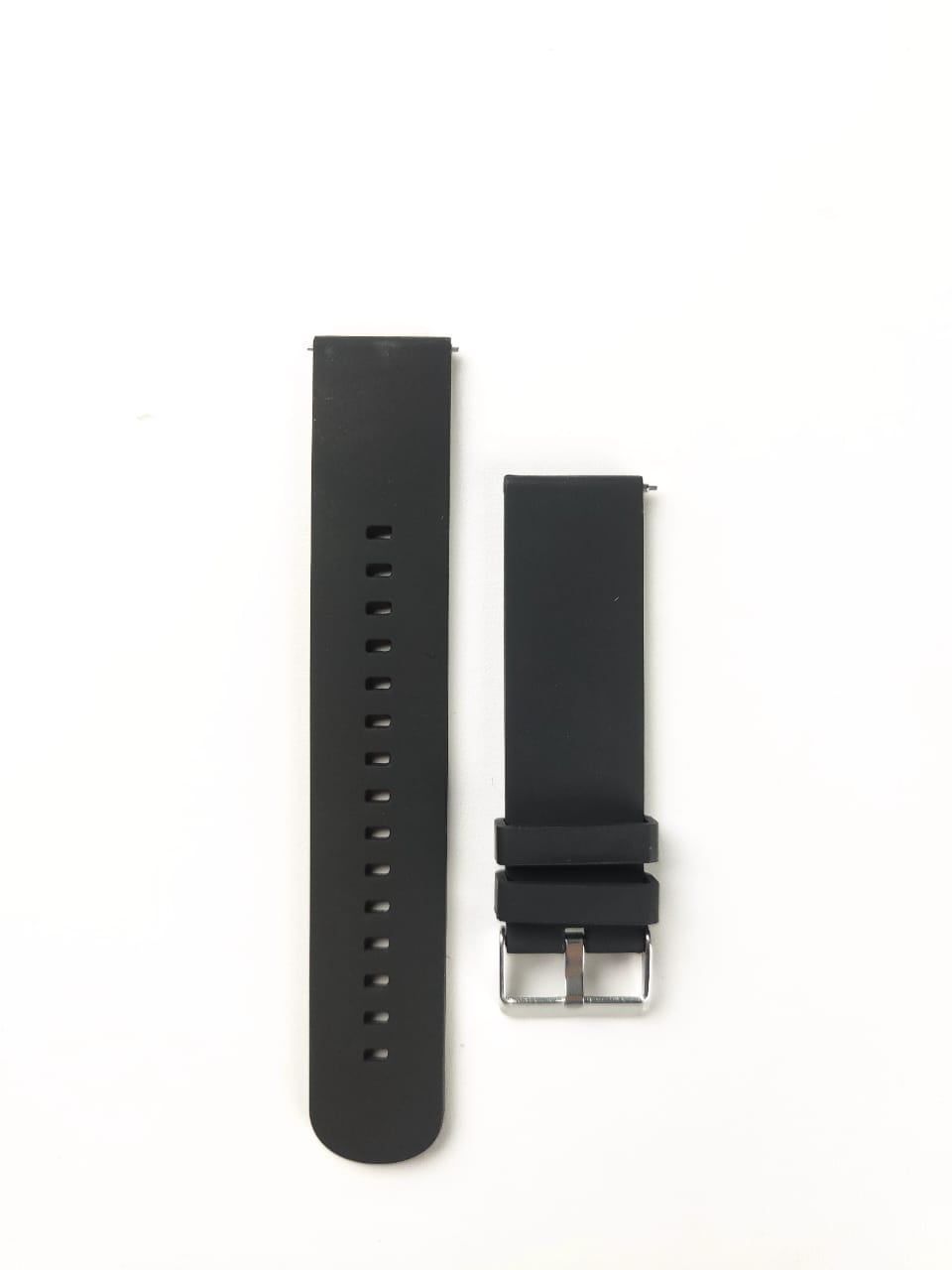 Picture of 22MM Plain Silicone Watch Strap