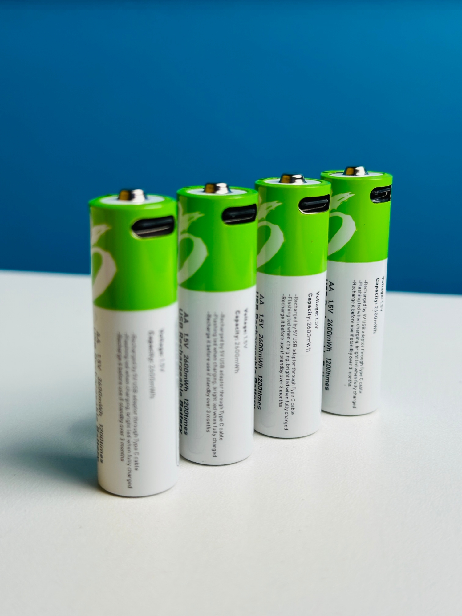 Picture of SmarToools RB40 AA 1.5V 2600mWh Rechargeable Battery (4/2 Pcs Set)