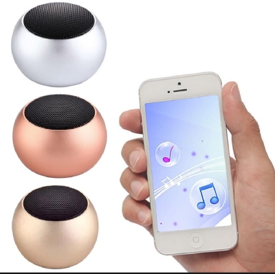 Picture of M3 Mini Metal Portable Wireless Bluetooth Speaker Multi Color- Bluetooth mini Speaker RANDOM COLOUR