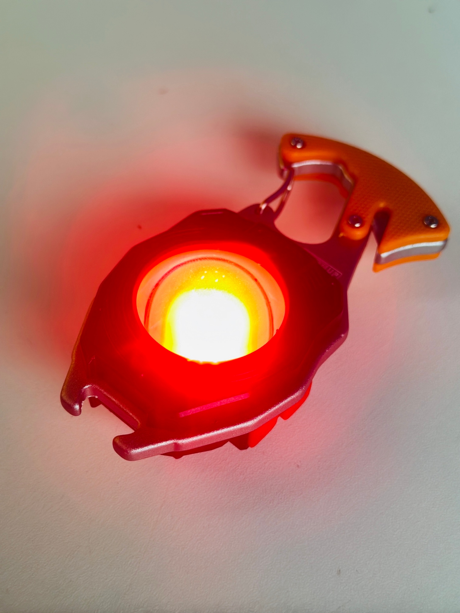 Picture of TECHG SG-61 Multifunctional Rechargeable Keychain Survival Gear with Lighte