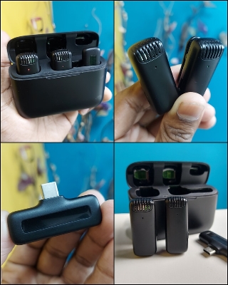 Picture of Ulanzi J12 Dual Wireless Microphone for Android With Charging Case For Type-C