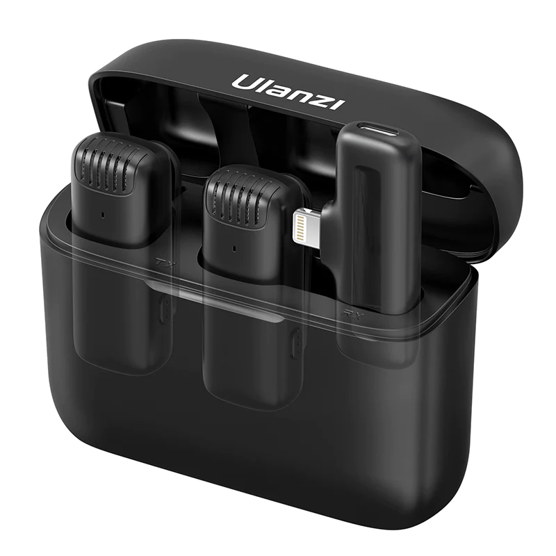 Picture of Ulanzi J12 Dual Wireless Microphone for Android With Charging Case For Type-C