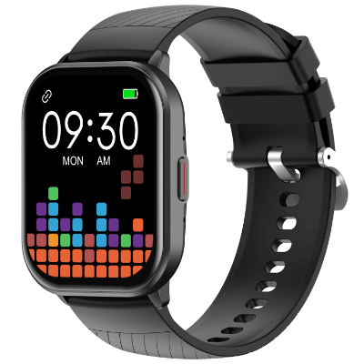 Picture of VALDUS VS02 Smartwatch 2.01 Inches HD Touchscreen Professional Sports Guidance Support DIY Watch -Black Color
