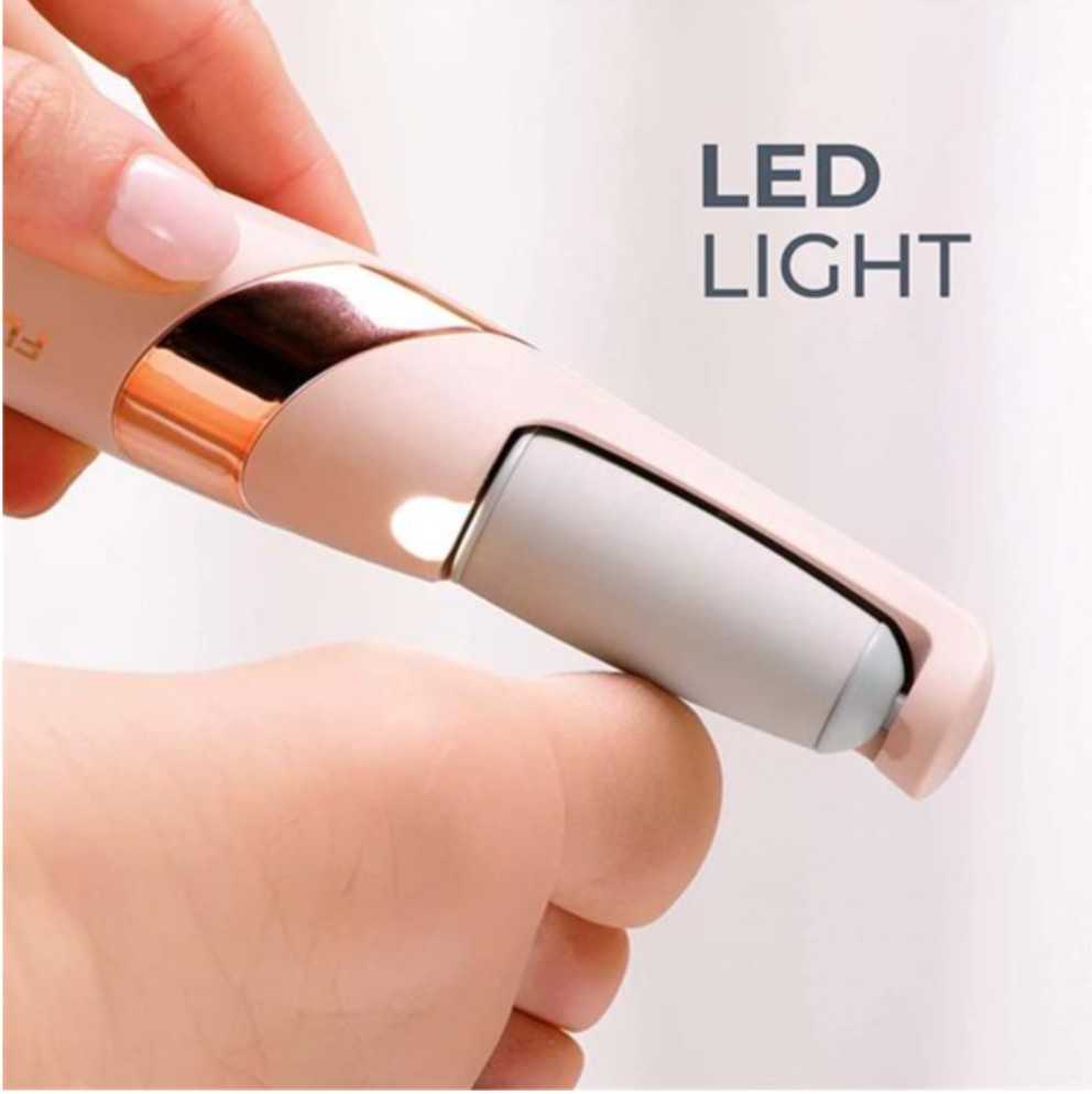 Picture of Pretty Gril Flawless Pedi Electronic Pedicure Tool with Two Roller Heads & Charging Cable