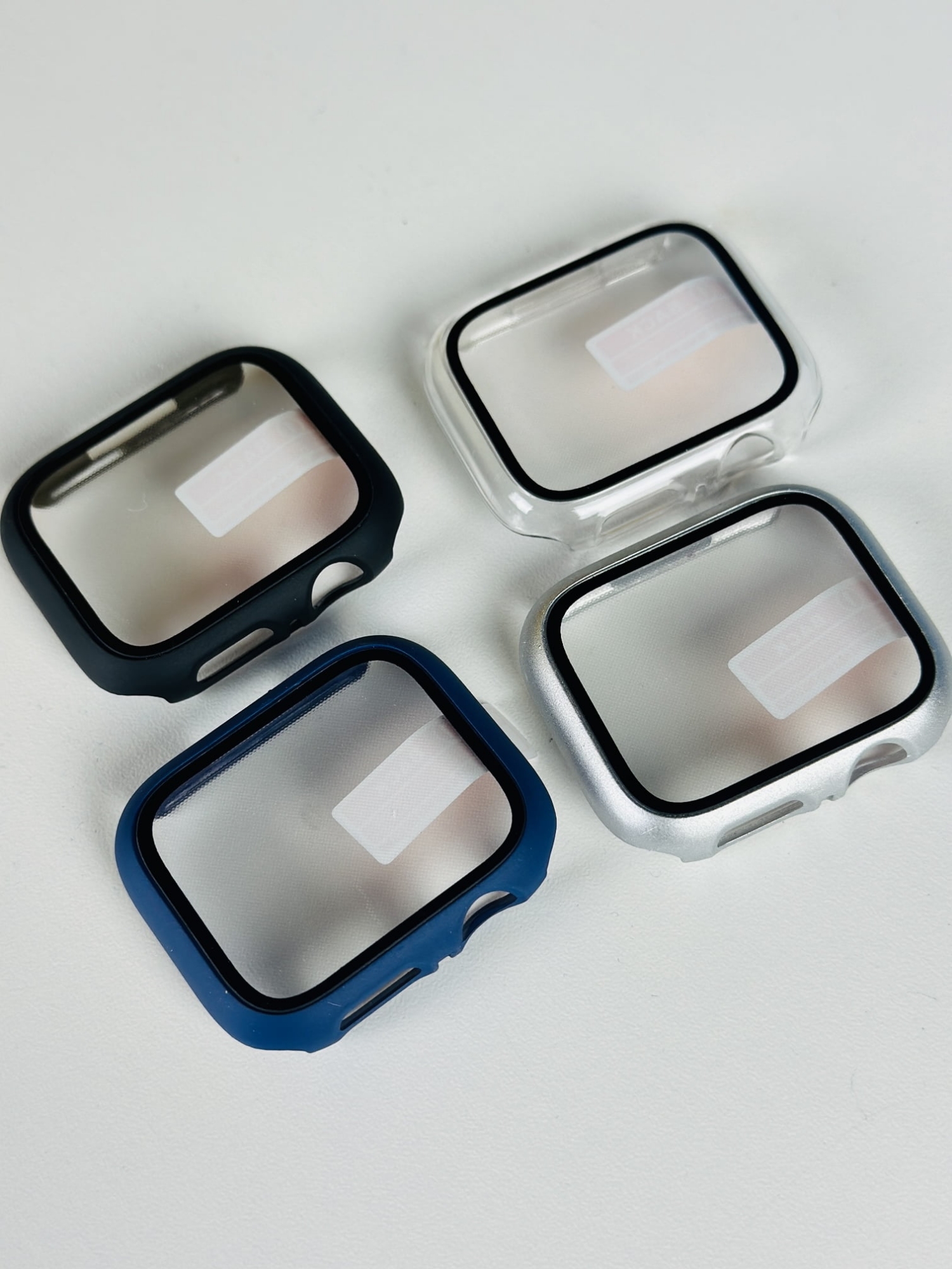 Picture of 45mm Smartwatch Premium Tempered Glass Case – Black Colo