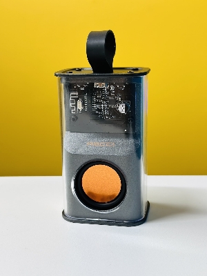 Picture of RECCI RSK-W30 Transparent Wireless Speaker with RGB Light- Black Color