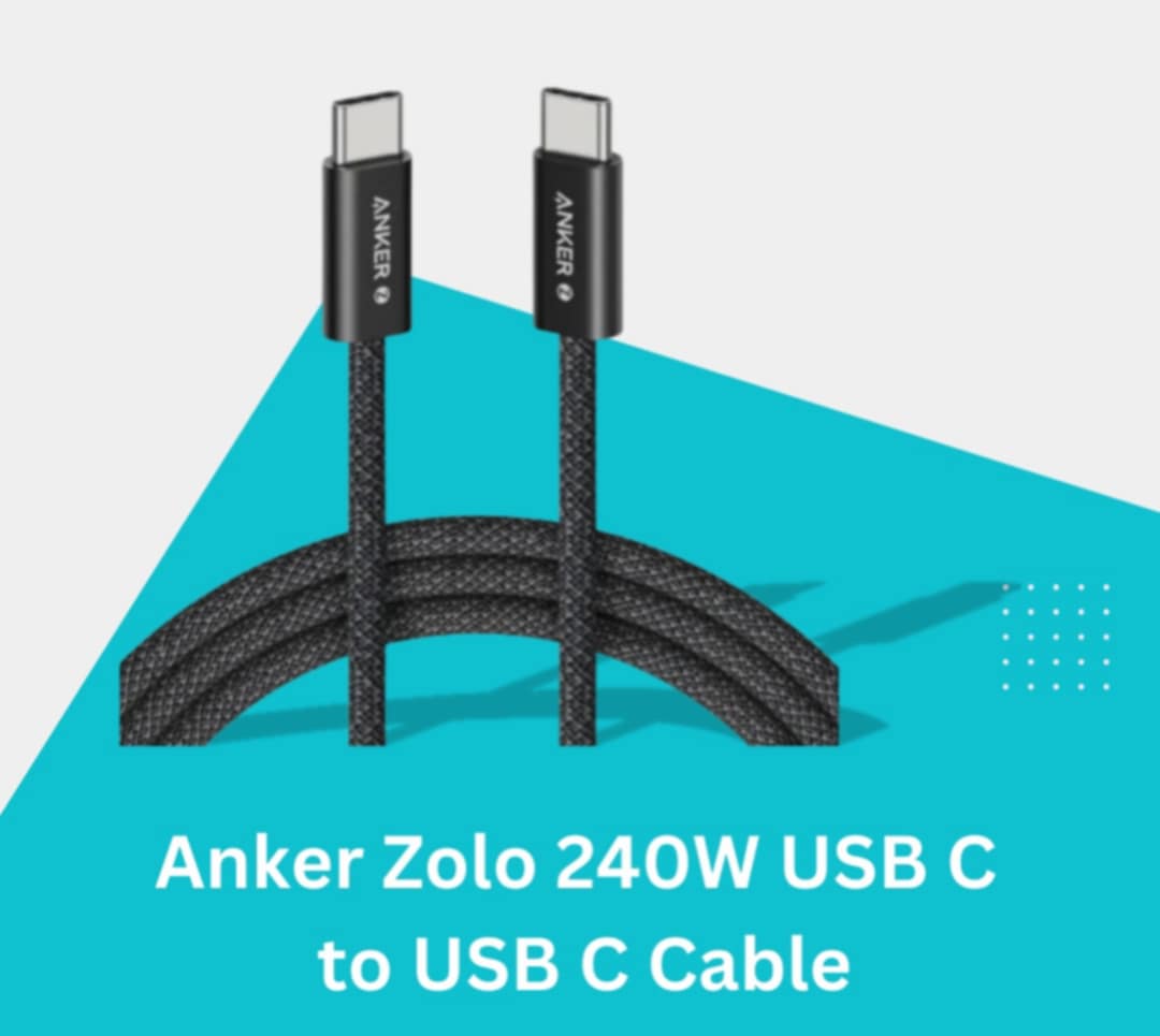 Picture of Anker Zolo 240W USB C to USB C Cable 1.5 meter