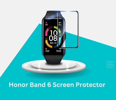 Picture of Honor Band 6 Screen Protector 3D Full Curved Edge protective film