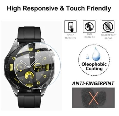 Picture of Huawei GT 4 (46mm) Smartwatch Premium Tempered Glass Screen Protector