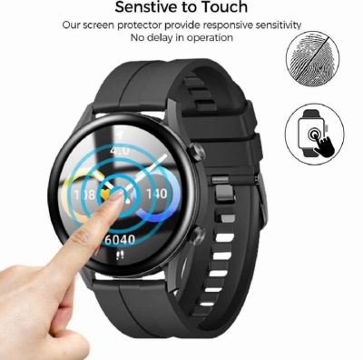 Picture of Haylou Solar Plus RT3 Smartwatch Plastic Full Coverage HD Clear 3D Curved Edge Screen Protector