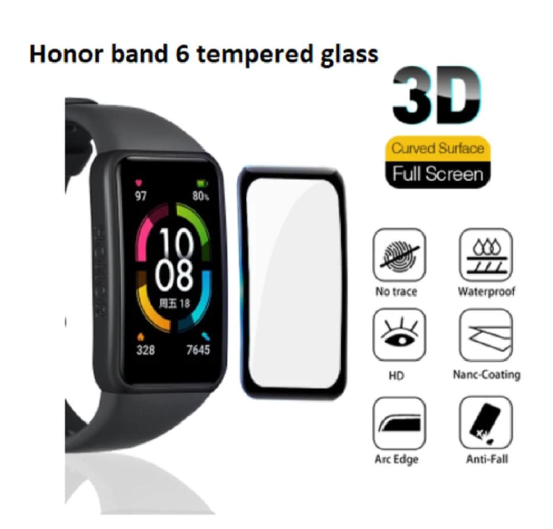 Picture of Honor band 6 glass Screen Protector film Anti-Scratch glass