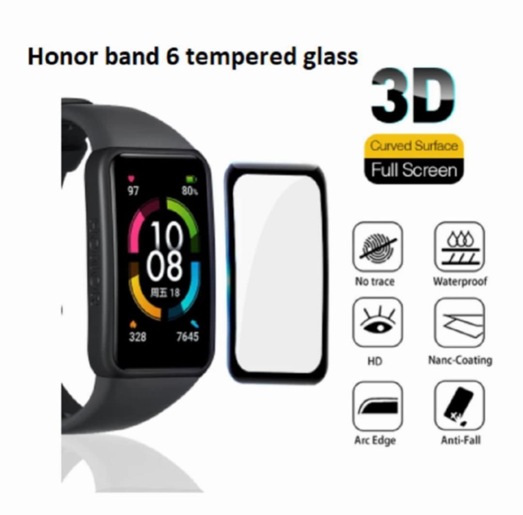 Picture of Honor band 6 glass Screen Protector film Anti-Scratch glass
