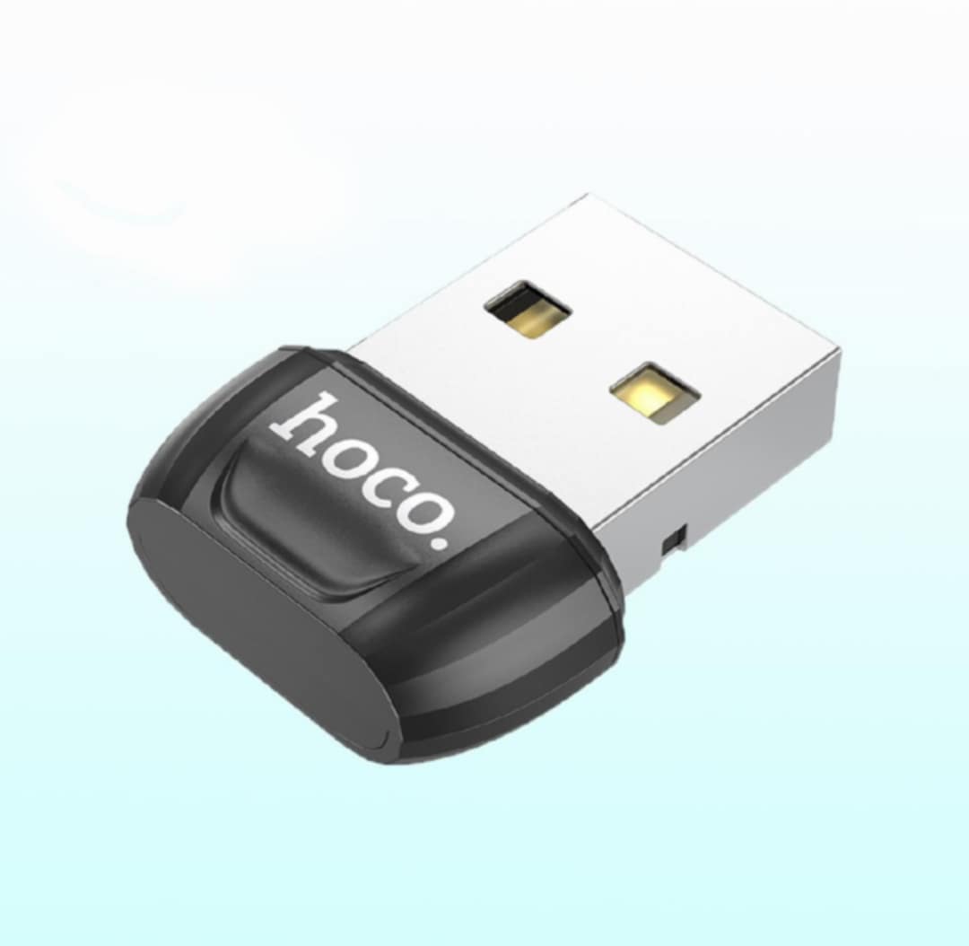 Picture of Hoco UA18 USB Bluetooth Adapter Bluetooth 5.0 Music Audio Receiver Transmitter For PC Speaker Laptop Wireless Mouse USB Transmitter