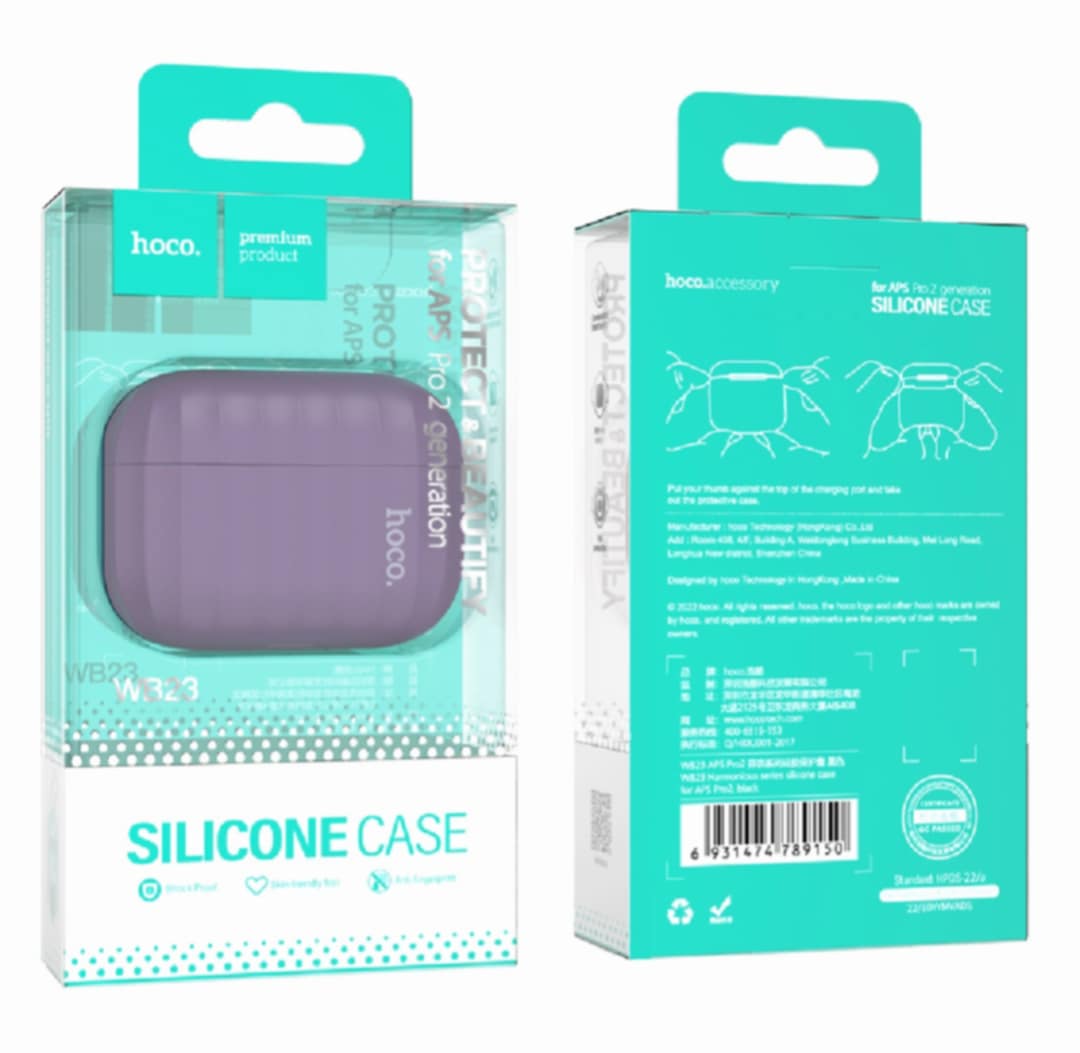 Picture of Hoco WB23 Harmonious Series Silicone Case for APS Pro 2nd Generation with a Spring Buckle