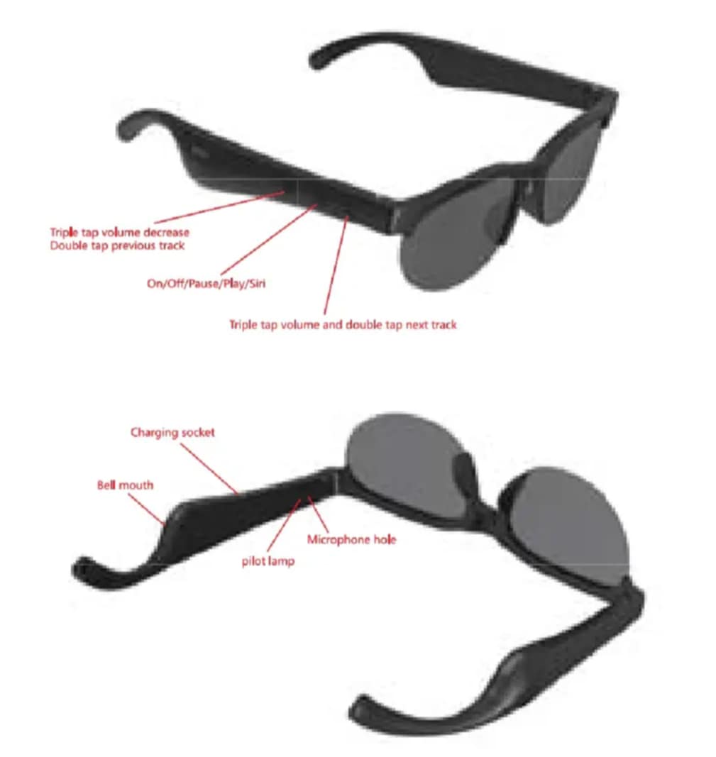 Picture of XG88 Pro Bluetooth Sunglass | Call, Music, UV/WaterProof Protection