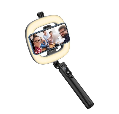 Picture of Hoco LV03 Plus Showfull Fill Light Live Broadcast TikTok Stand Holder Selfie Mobile Tripod