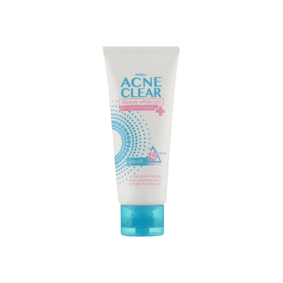 Picture of Mistine Acne Clear Beauty White & Oil Control Foam Facial Cleanser 85g