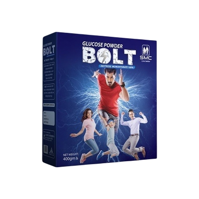 Picture of SMC Bolt Glucose Powder 400gm Box - 2 Box Combo