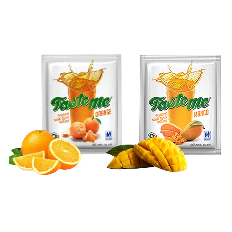 Picture of SMC Taste Me Orange & Mango Flavored Instant Drink Powder - 25Gm Pack X 40Pcs