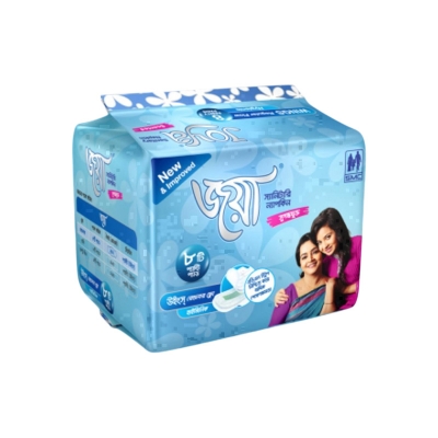 Picture of Joya Sanitary Napkin - Wings Regular Flow - 8 Pads Pack - Panty/Wings System-1 Pack