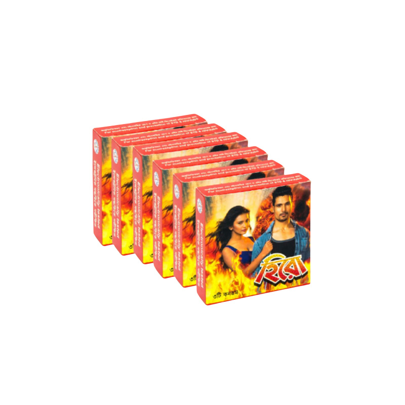 Picture of Hero Condom - Combo 6 Pack - 6x3=18pcs Condom