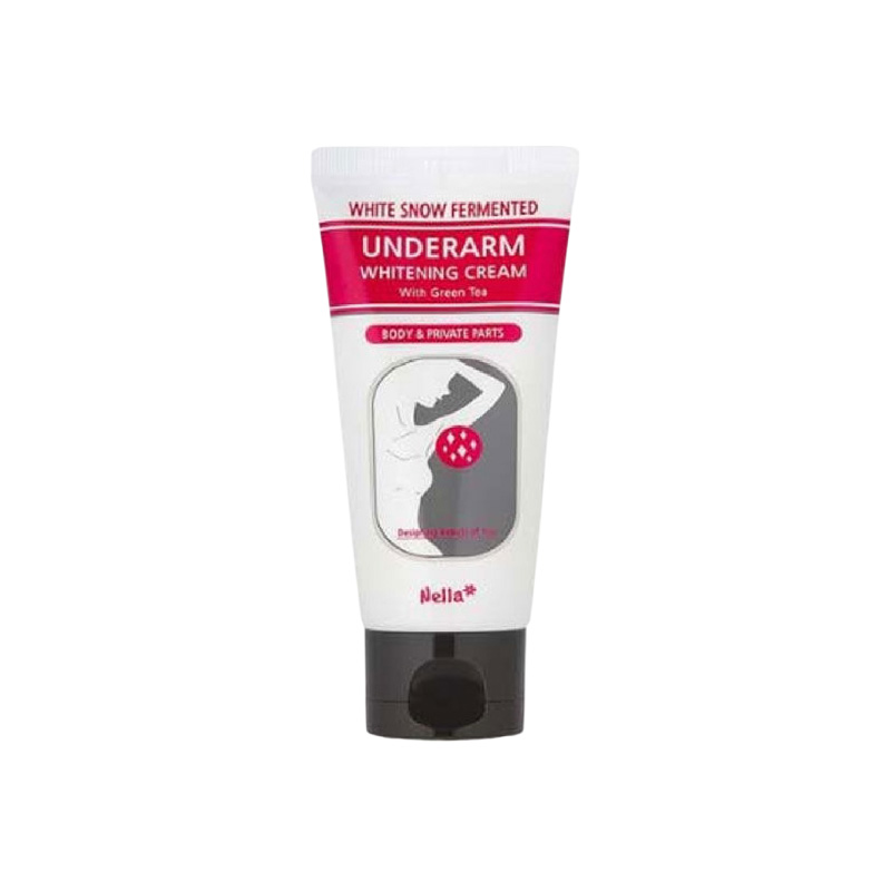 Picture of International Korean product NELLA-White Snow Fermented Underarm White_ning Cream with Green Tea-50ml