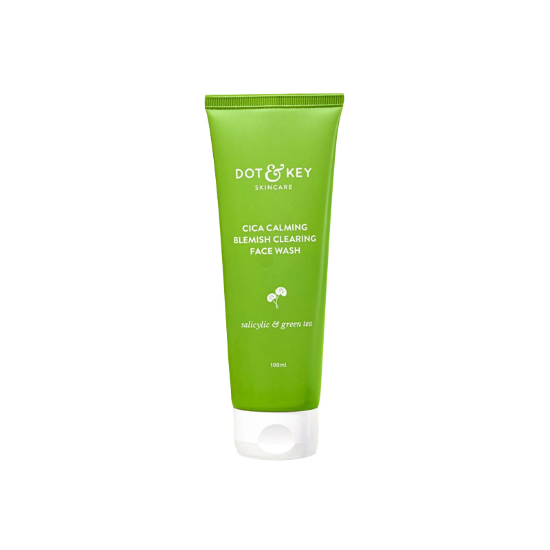 Picture of Dot & Key Cica Face Wash For Acne Prone Skin, 2% Salicylic Acid Face Wash With Green Tea-100 Ml