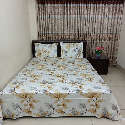 Picture of Luxury Twill Cotton Bedsheet – King Size – 3Pecs – Snow White