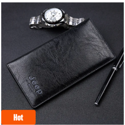 Picture of Jeep Pu Leather Purse Wallet With Credit Business Card Holders
