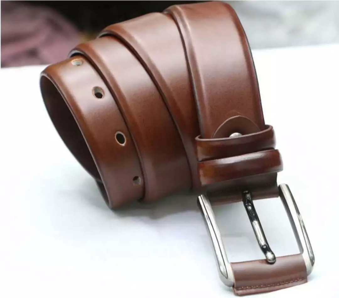 Picture of Chocolate Leather Formal Belt For Men