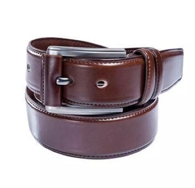 Picture of Brown Leather Formal Belt For Men