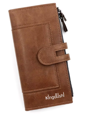 Picture of New Women Multi Function Long Style Wallets Top Quality Card Holder Classic Female Purse Zipper Small Change Woman Hand Bags