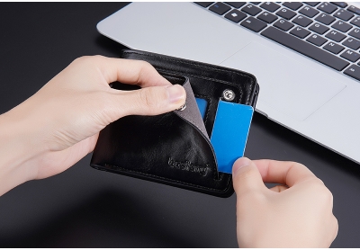 Picture of Men's Wallet Money Bag Leather Short Wallet Fashion Vintage Wallet Casual Male Wallet Multi-card Soft Purse Multi-function Purse