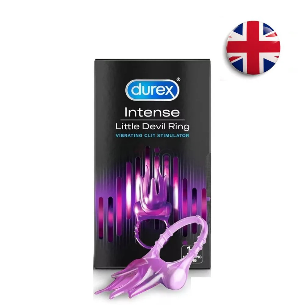 Picture of Durex Play Intense Little Devil Ring Vibrating Waterproof Clitoris Stimulator For Women & Men - (UK)