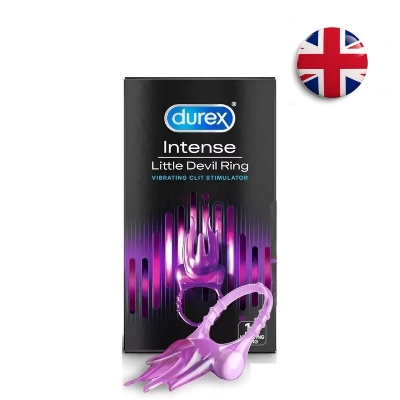 Picture of Durex Play Intense Little Devil Ring Vibrating Waterproof Clitoris Stimulator For Women & Men - (UK)