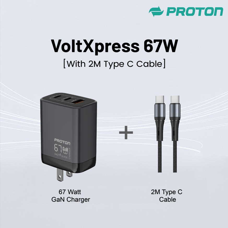 Picture of Proton Charging Adapter- VoltXpress (67W)