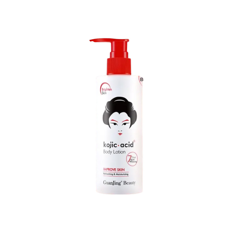 Picture of Guanjing Kojic Acid Whitening Body Lotion 230 ml -7 Days Whitening Body Lotion Kojic Acid Collagen Lightening Body Lotion Moisturizing Whitening Body Cream