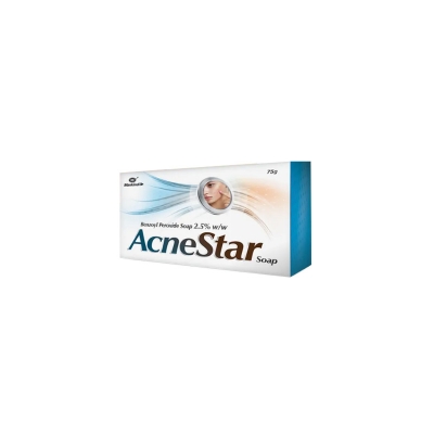 Picture of Original Mankind Benzoyl Peroxide Soap Acne Star Soap -75g