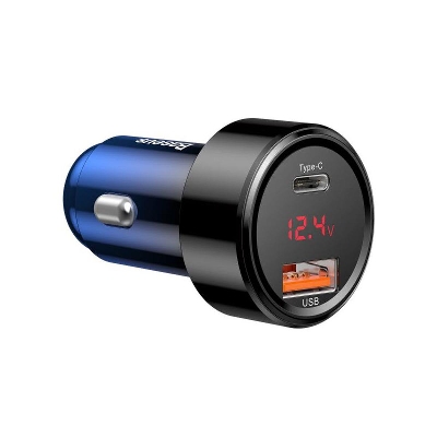 Picture of Baseus PPS 45W Car Charger Type-C PD+QC with Digital Display