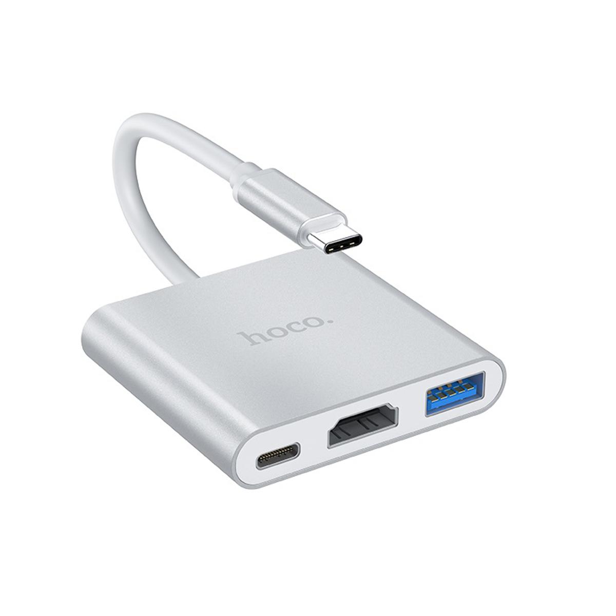 Picture of Type-C hub HB14 Easy useUSB3.0+HDMI+PD
