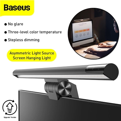 Picture of Baseus I-wok Series USB Asymmetric Light Source Screen Hanging Light Youth Version- black
