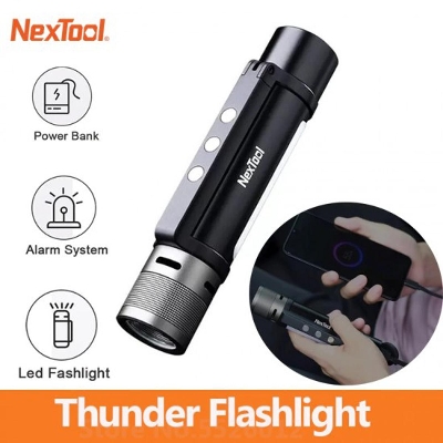 Picture of Xiaomi Nextool Outdoor 6 in1 1000lm Thunder Flash light - Black