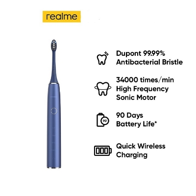 Picture of Realme M2 Sonic Electric Toothbrush- Blue
