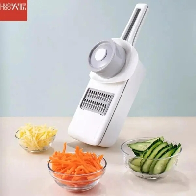 Picture of Xiaomi HUOHOU Multi Blade Vegetable Slicer Automatic Storage Kitchen Tool - White