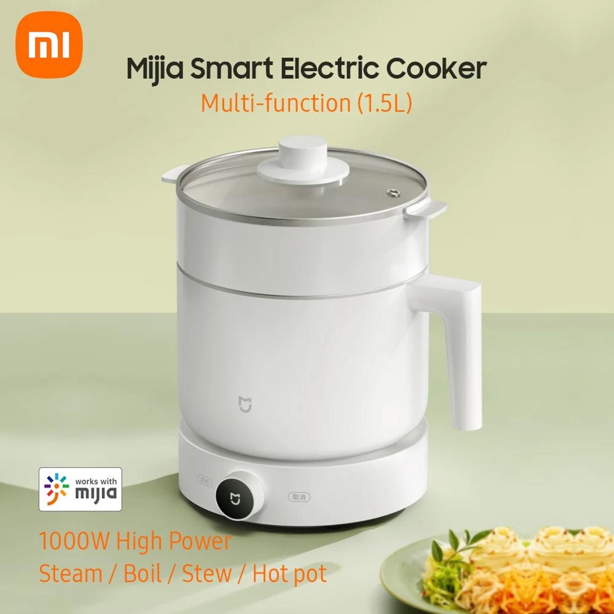 Picture of Xiaomi Mijia Smart 1.5L 1000W Electric Cooker Pot Control With Mijia App - White
