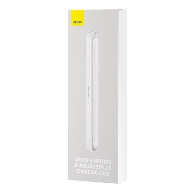 Picture of Baseus Smooth Writing Pen Wireless Stylus Charging Case - White