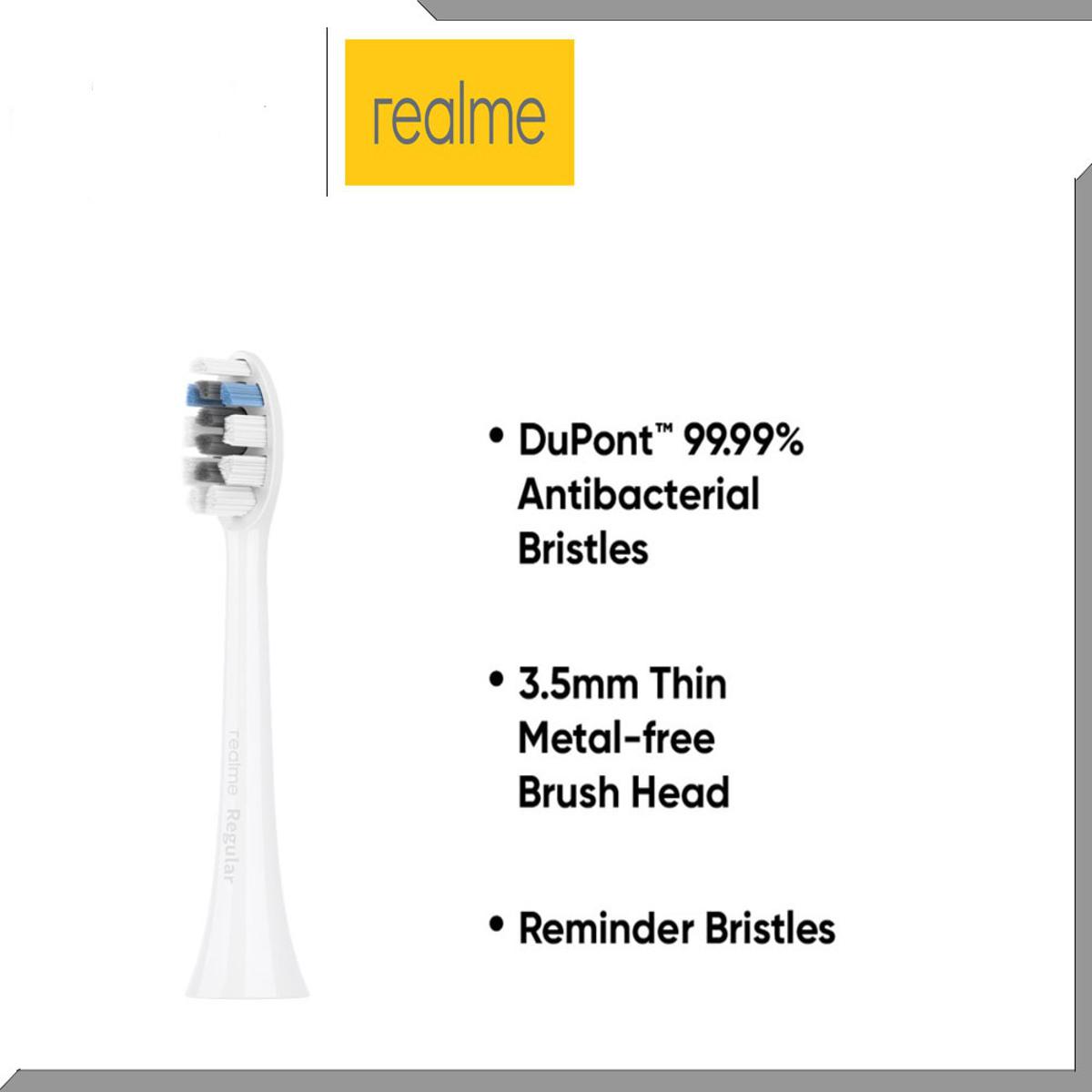 Picture of Realme M1 Sensitive Electric Toothbrush Head - White