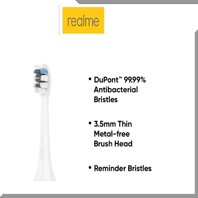 Picture of Realme M1 Sensitive Electric Toothbrush Head - White