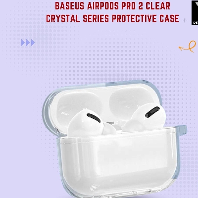 Picture of Baseus AirPodse Pro 2 Clear Crystal Series Protective Case