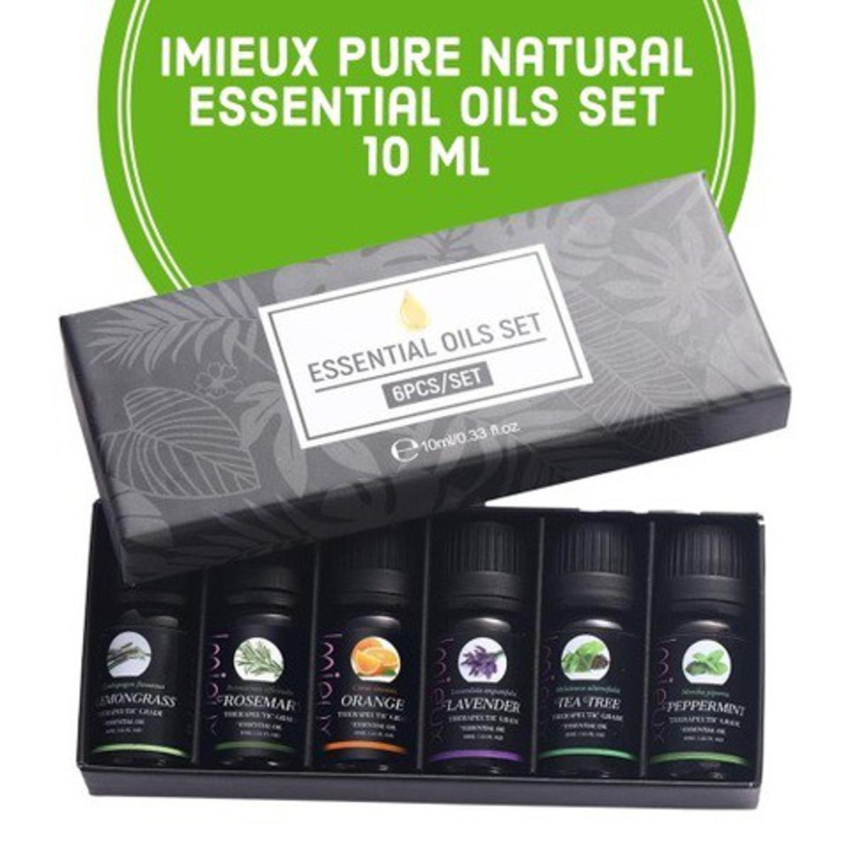 Picture of Pure Essential Oil for Humidifier Fragrance Aroma Diffuser (6pcs Package)